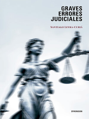 cover image of Graves errores judiciales